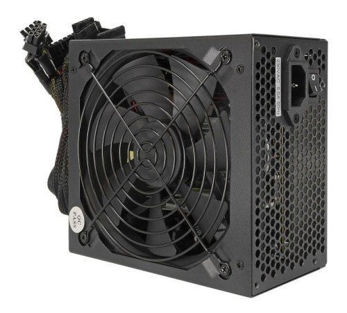 CROWN Блок питания CM-PS500W PRO (ATX, 500W, 80 PLUS SILVER 89%, APFC 20+4in 500mm, длина корпуса 140мм, FAN120, SATA*6, PATA*6, 4+4pin, 6+2pin PCI-E*4, кабель 1.2v, картонная упаковка)