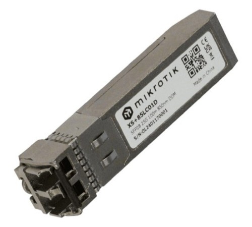 Трансивер MikroTik SFP28 optical module XS+85LC01D, MM, 100m, 850nm (XS+85LC01D) Трансивер MikroTik SFP28 optical module XS+85LC01D, MM, 100m, 850nm (XS+85LC01D)