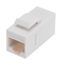 Rexant (02-0101) Адаптер проходной формата Keystone, Jack RJ-45(8P8C), UTP, CAT 5e PRO