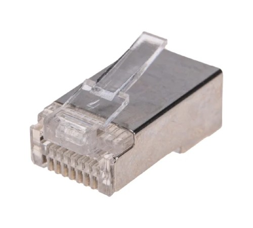 Rexant (05-1019) Разъем сквозной RJ-45(8P8C) под витую пару, FTP, CAT 5e