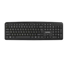 Exegate EX293971RUS Клавиатура ExeGate LY-331S (USB, полноразмерная, влагозащищенная, 104кл., Enter большой, длина кабеля 1,7м, черная, RTL)