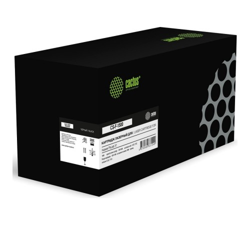 Картридж лазерный Cactus CS-F-1500 55080066 черный (1500стр.) для Huawei PixLab X1
