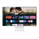 Монитор Samsung 32" Smart monitor M8 S32DM801UI VA 16:9 3840x2160x60Hz 4ms 400cd 3000:1 178/178 1млрд HDMI USB-C(65W) 2*USB 2.0 Spk10W Tizen HDR10+ sRGB 99% Tilt HAS Pivot Cam WiFi5 BT5.2 VESA White ПультДУ (LS32DM801UIXCI)