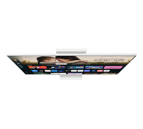 Монитор Samsung 32" Smart monitor M8 S32DM801UI VA 16:9 3840x2160x60Hz 4ms 400cd 3000:1 178/178 1млрд HDMI USB-C(65W) 2*USB 2.0 Spk10W Tizen HDR10+ sRGB 99% Tilt HAS Pivot Cam WiFi5 BT5.2 VESA White ПультДУ (LS32DM801UIXCI)