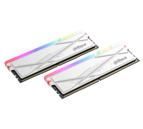 Оперативная память Dahua C600 DIMM 32GB (2x16GB) DDR5-6400 (PC5-51200) CL32, 1.4V RGB Heatsink, White (DHI-DDR-C600URW32G64D)