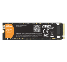 Ssd накопитель Dahua SSD C970 1TB M.2 2280 PCIe4x4 3D NAND, 7mm, R/W up to 4450MB/s/4280MB/s, IOPS(R4K) 677K/763K, TBW 2000TB 3y wty (DHI-SSD-C970N1TB)