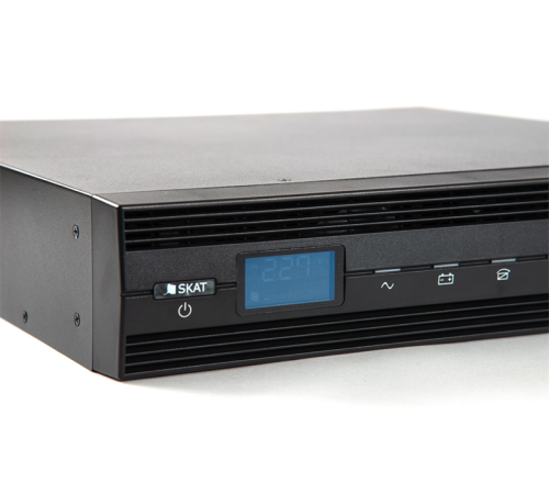 Источник бесперебойного питания (9909) Бастион SKAT-UPS 3000ВА/2700Вт RACK 2U/On-Line/6хБезАКБ(40-120Ач)/220В/SNMP slot/ 5 л.г./МПТ (SKAT-UPS 3000-RACK-ON-E)
