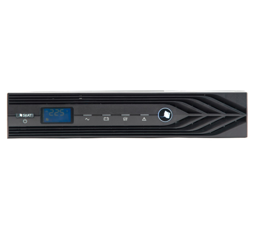 Источник бесперебойного питания (9909) Бастион SKAT-UPS 3000ВА/2700Вт RACK 2U/On-Line/6хБезАКБ(40-120Ач)/220В/SNMP slot/ 5 л.г./МПТ (SKAT-UPS 3000-RACK-ON-E)