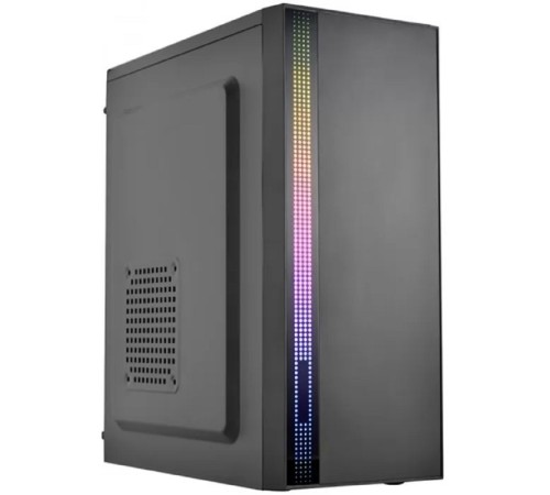 Filum 00-00866547 Корпус Midtower ATX S17 черный, без БП, RGB strip, USB 3.0/2.0