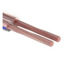Rexant 01-6206-3-20 Кабель акустический, 2х1.50 мм2, прозрачный BLUELINE, 20 м.