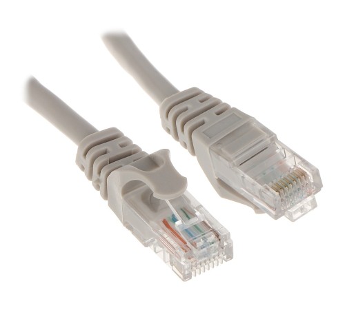 Патч-корд Bion [BPC-U5E181-3M] U/UTP, Cat.5e, AWG 26 (7/0,16мм), многожильный, PVC, 3м, серый, 100% медь