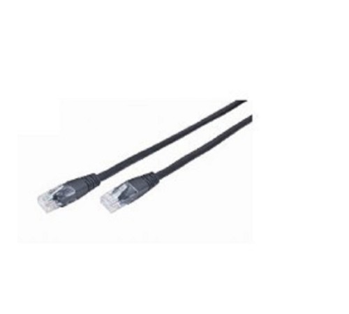 Патч-корд Bion [BPC-U5E101-0.5M-BK] U/UTP, Cat.5e, AWG 26 (7/0,16мм), CCA, многожильный, PVC, 0,5м, черный