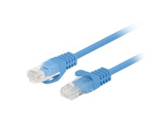 Патч-корд Bion [BPC-U5E101-1.5M-BL] U/UTP, Cat.5e, AWG 26 (7/0,16мм), CCA, многожильный, PVC, 1,5м, синий