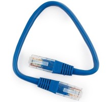 Cablexpert Патч-корд медный UTP PP10-0.25M/B кат.5, 0.25м, литой, многожильный (синий)