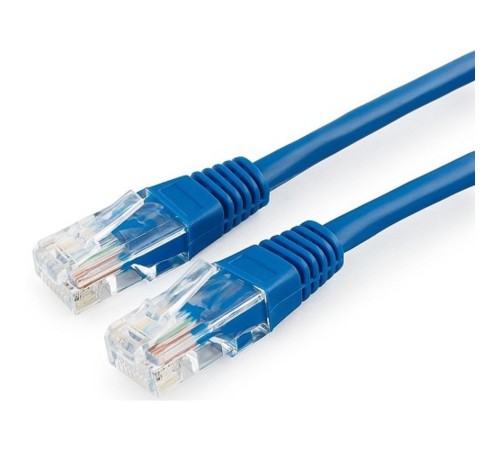 Cablexpert Патч-корд медный UTP PP10-10M/B кат.5, 10м, литой, многожильный (синий)