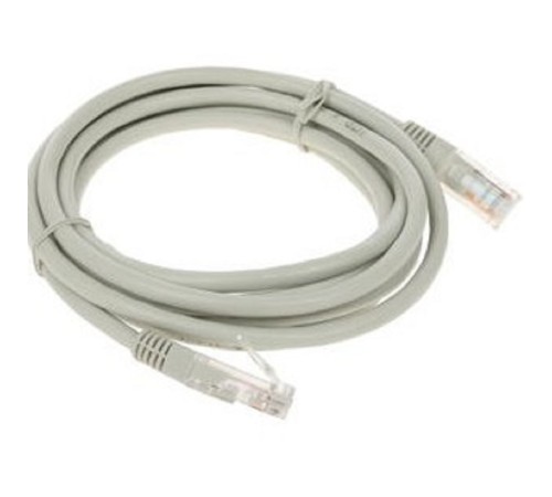 Cablexpert Патч-корд медный UTP PP10-2M кат.5, 2м, литой, многожильный (серый)