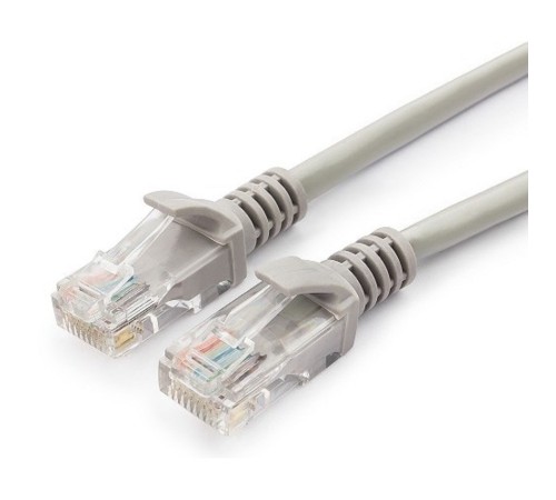 Cablexpert Патч-корд медный UTP PP10-5M кат.5e, 5м, литой, многожильный (серый)