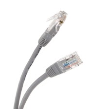 Telecom Патч-корд UTP кат.5е 3м серый [NA102_GREY_3.0M] [6242755307308][NA102-3M]