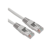 Rexant (18-8001-1) Патч-корд F/UTP, категория 5e, RJ45-RJ45, 24AWG, LSZH, серый, 0,5м