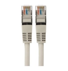 Rexant (18-8006-1) Патч-корд F/UTP, категория 5e, RJ45-RJ45, 24AWG, LSZH, серый, 3м