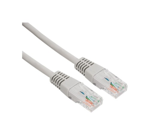 Rexant (18-8007) Патч-корд U/UTP, CAT5E, RJ45-RJ45, LSZH серый, 5м Rexant (18-8007) Патч-корд U/UTP, CAT5E, RJ45-RJ45, LSZH серый, 5м