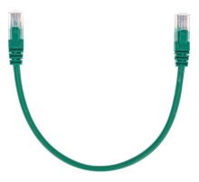 Rexant (02-0106-03) Патч-корд U/UTP, CAT 5e, RJ45-RJ45, 26AWG, LSZH, зеленый, 0,3м