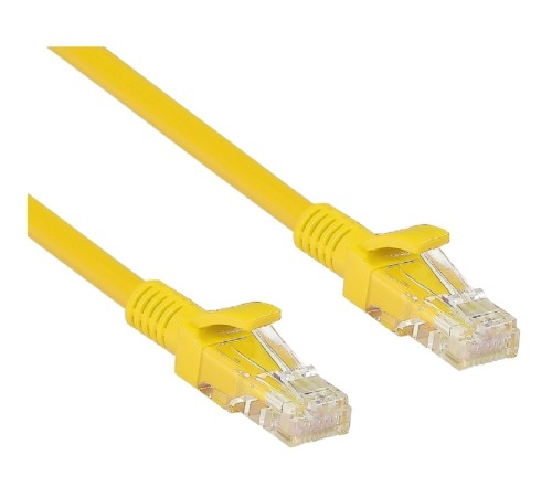 Exegate EX172880RUS Патч-корд UTP кат. 5e,  0.5м Exegate желтый