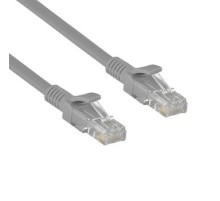 Exegate EX282025RUS Патч-корд Exegate UTP-RJ45-RJ45-C6-1M-GY, UTP, cat.6, 1м, серый