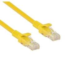 Exegate EX282031RUS Патч-корд Exegate UTP-RJ45-RJ45-5e-5M-YL, UTP, cat.5e, 5м, желтый