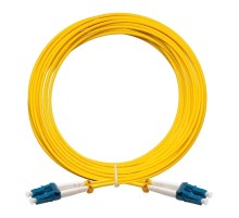 Exegate EX295149RUS Патч-корд волоконно-оптический ExeGate FC-D-9-LC-LC-10M-LSZH (Шнур ВО SM 9/125 (OS2/G.652.D), LC/UPC-LC/UPC, Duplex, LSZH, 10м)