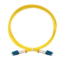 Exegate EX295125RUS Патч-корд волоконно-оптический ExeGate FC-D-9-LC-LC-1M-LSZH (Шнур ВО SM 9/125 (OS2/G.652.D), LC/UPC-LC/UPC, Duplex, LSZH, 1м)