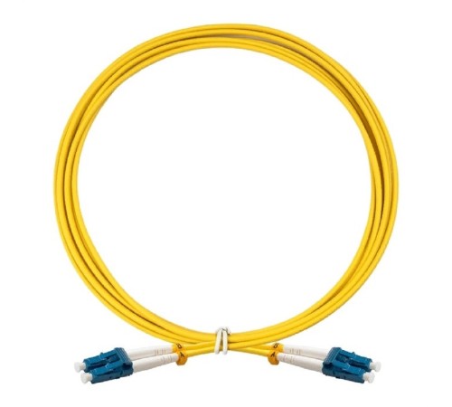 Exegate EX295131RUS Патч-корд волоконно-оптический ExeGate FC-D-9-LC-LC-2M-LSZH (Шнур ВО SM 9/125 (OS2/G.652.D), LC/UPC-LC/UPC, Duplex, LSZH, 2м)