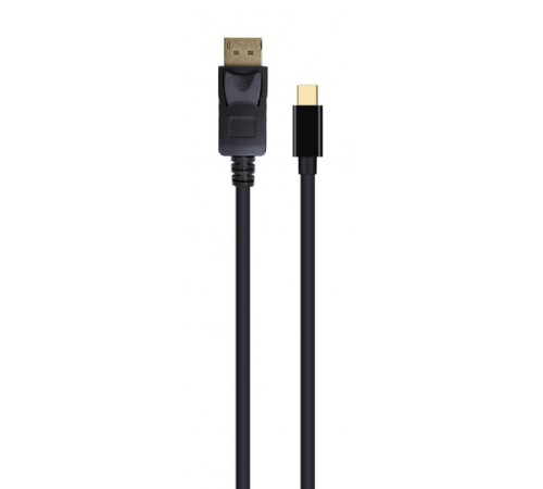 Кабель miniDP<->DP Cablexpert CCP-mDP2-6 , 20M/20M, v.1.2, 4K, 1.8м, черный, позол.разъемы, пакет Кабель miniDP<->DP Cablexpert CCP-mDP2-6 , 20M/20M, v.1.2, 4K, 1.8м, черный, позол.разъемы, пакет