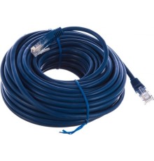 Патч-корд UTP Cablexpert PP12-15M/B кат.5e, 15м, литой, многожильный (синий)