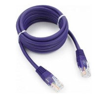 Патч-корд UTP Cablexpert PP12-2M/V кат.5e, 2м, литой, многожильный (фиолетовый)