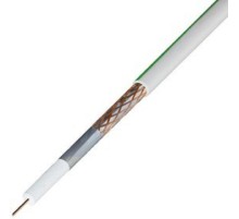 Rexant (01-2431-50) Кабель SAT 703B+Cu/Al/Cu, (75%), 75 Ом, 50м., белый