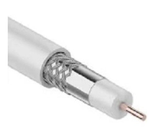 Proconnect 01-2205 Кабель RG-6U, (48%), 75 Ом, 100м., белый  PROCONNECT