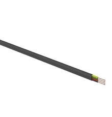 Rexant (01-5109) Кабель телефонный 4 жилы, 100 м., черный, (ШТЛП-4)