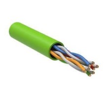 Кабель NEOMAX [NM711021-100M-PT] U/UTP cat.5e 4x2x0.46, 25 AWG, Медь, внутренний, PVCLS нг(А)-LSLTx, 100м, зеленый