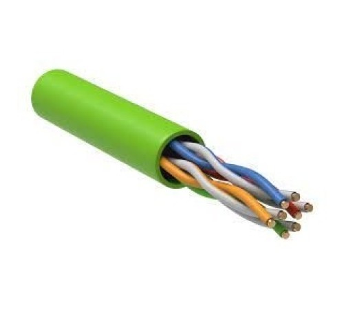 Кабель NEOMAX [NM711021-100M-PT] U/UTP cat.5e 4x2x0.46, 25 AWG, Медь, внутренний, PVCLS нг(А)-LSLTx, 100м, зеленый