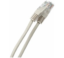 NEOMAX (NM13011-0025) Шнур коммут. UTP 0.25 м, cat.5е, 24AWG, серый, LSZH, многожильный