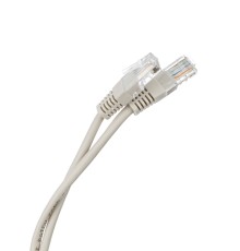 NEOMAX (NM13011-005) Шнур коммут. UTP 0.5 м, cat.5е, 24AWG, серый, LSZH, многожильный