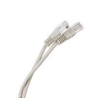 NEOMAX (NM13011-020) Шнур коммут. UTP  2 м, cat.5е, 24AWG, серый, LSZH  многожильный