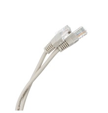 NEOMAX (NM13011-015) Шнур коммут. UTP 1.5 м, cat.5е, 24AWG, серый, LSZH  многожильный