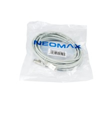 NEOMAX (NM23001-050) Шнур коммут. FTP 5 м, cat.5е, серый, многожильный