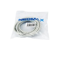 NEOMAX (NM13601-050) Шнур коммут. UTP 5 м, cat.6, серый, многожильный