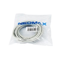 NEOMAX (NM13601-050) Шнур коммут. UTP 5 м, cat.6, серый, многожильный