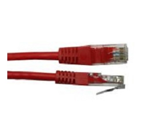 NEOMAX (NM13001-050R) Шнур коммут. UTP 5 м, cat.5е, красный, многожильный