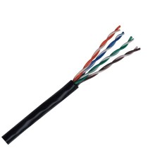 Кабель витая пара Bion BCL-U5510-181 U/UTP, кат.5e, 4x2x0,51 мм AWG 24, медь, одножильный, PVC, для внутренней прокладки, 305м, серый