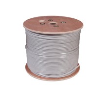 Rexant (01-1011-R) Кабель U/UTP, CAT 5е, PVC, 10x2x0,48мм, внутренний, серый, РФ